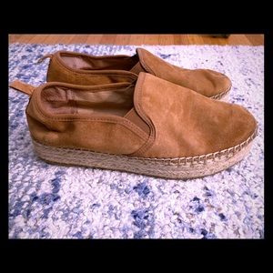 Brown Sam Edelman Suede espadrilles